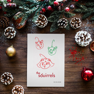 The Sbuirrels #10: "A Sbuirrels Christmas" (2021) Thank You Card