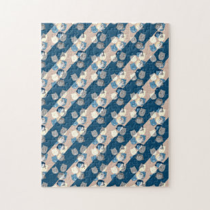 The Sbuirrels Background Pattern Jigsaw Puzzle