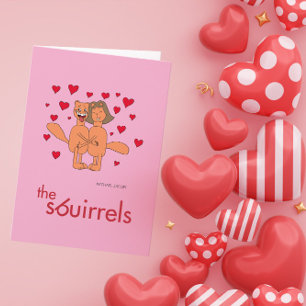 The Sbuirrels Ed and Mary Valentine Holiday Card