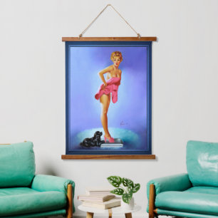 The Scale Doesn't Lie by Edward Runci Hanging Tapestry