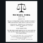 The Scales of Justice, Legal Services Advertising  Flyer<br><div class="desc">The Scales of Justice,  Legal Services Advertising Flyers By The Business Card Store.</div>