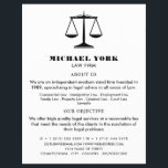 The Scales of Justice, Legal Services Advertising  Flyer<br><div class="desc">The Scales of Justice,  Legal Services Advertising Flyers By The Business Card Store.</div>