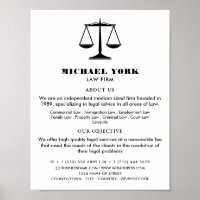The Scales of Justice, Legal Services Advertising
