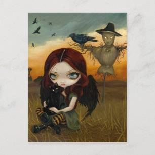 "The Scarecrow" Postcard