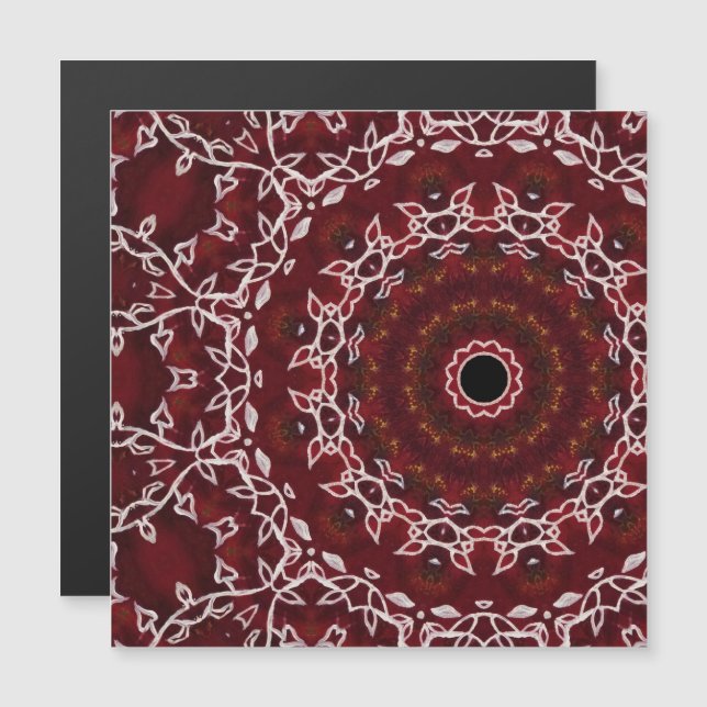 The Scarlet Labyrinth Magnetic Card (Front/Back)