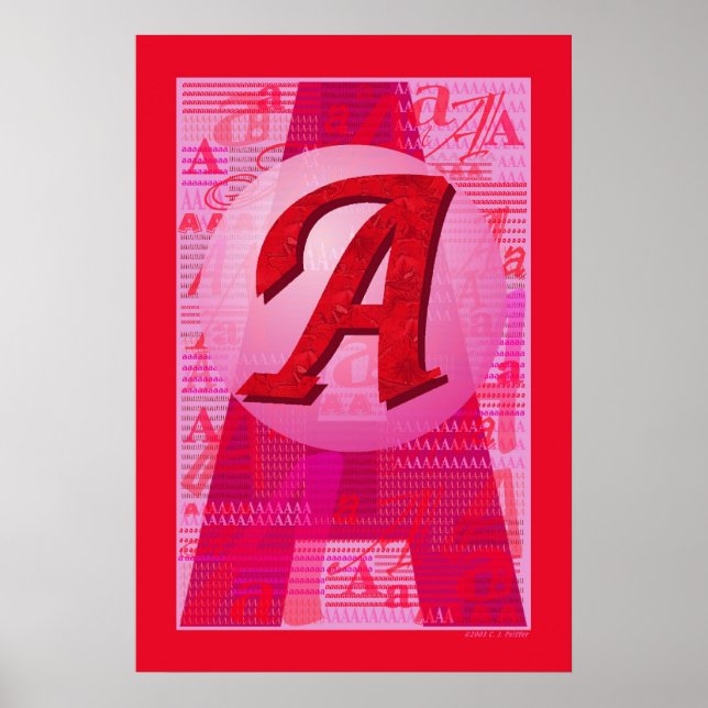 'The Scarlet Letter' Poster (Front)