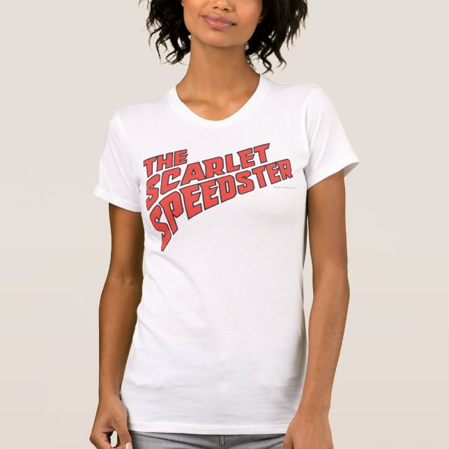The Scarlet Speedster Logo Baby T-Shirt (Front)
