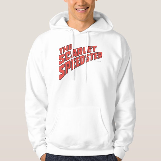 The Scarlet Speedster Logo Hoodie (Front)