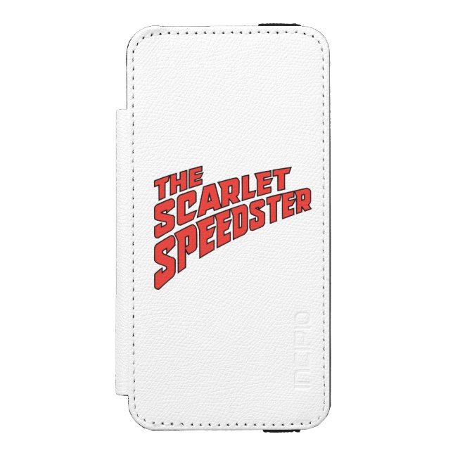 The Scarlet Speedster Logo Incipio iPhone Wallet Case (Folio Front)