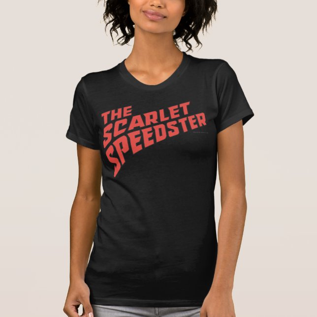 The Scarlet Speedster Logo T-Shirt (Front)