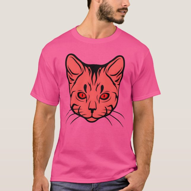 The scary cat gift T-Shirt (Front)