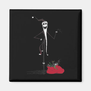 The Scary Night Before Christmas Santa Gift Sack Magnet