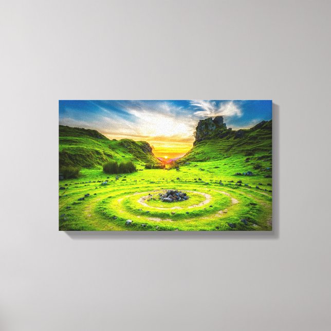 The Scenic Isle of Skye in Scotland Canvas Print (Front)