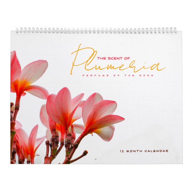 The Scent of Plumeria Calendar (Cover)