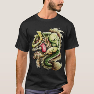 The scheming devious largemouth bass fish (Micropt T-Shirt