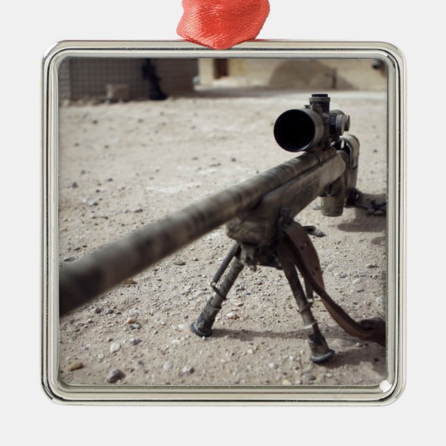 The Schmidt & Bender M-854155 DS Metal Tree Decoration (Front)