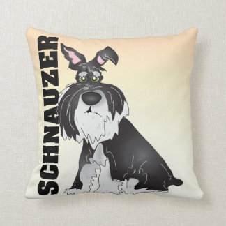The Schnauzer Pillow