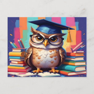 The Scholar's Owl Postcard