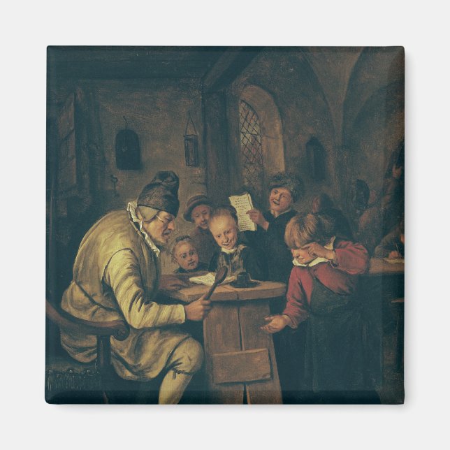 The School Master, 1626-79 Magnet (Front)
