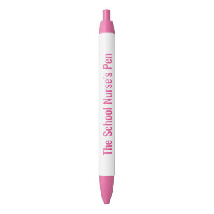 The School Nurse's Pen - Funny Nurse Gift
