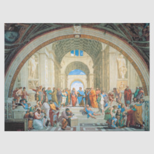 The School of Athens by Raphael  Tissue Paper