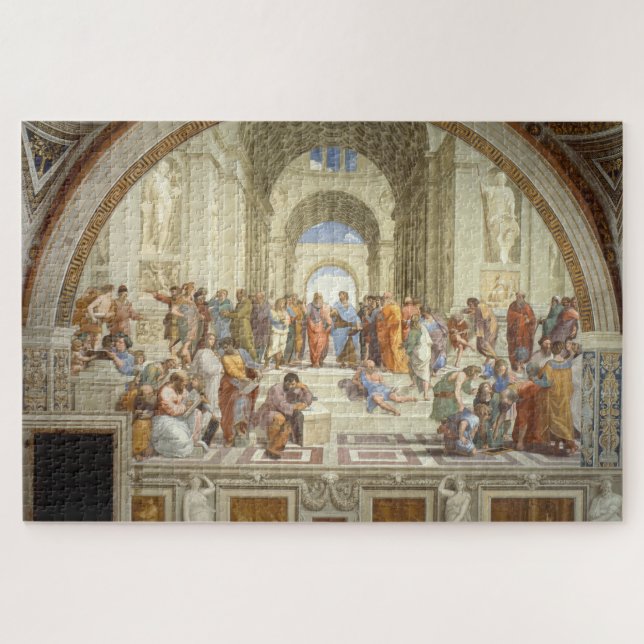The School of Athens Jigsaw Puzzle (Horizontal)