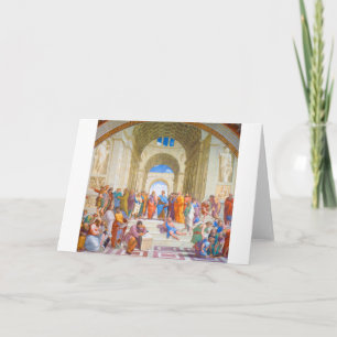 The School of Athens, Raphael Card