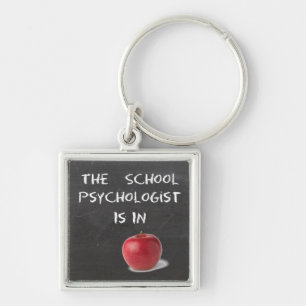 The School Psychologist Is In Key Chain