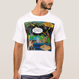 The Scientist And The Spaceinvaders T Shirts