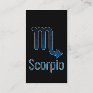 The Scorpio Constellation - Galaxy  Business Card