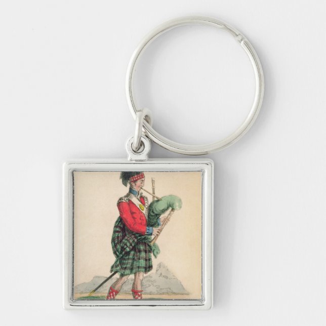 The Scotch Piper Key Ring (Front)