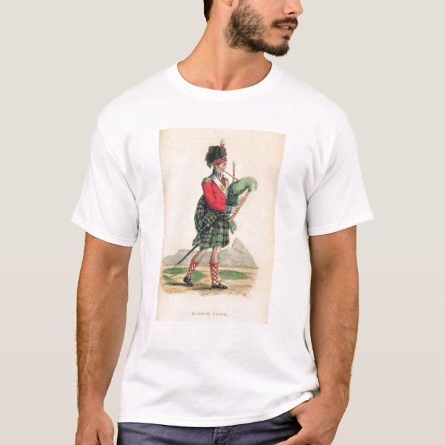 The Scotch Piper T-Shirt (Front)