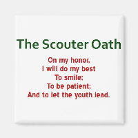 The Scouter Oath Magnet