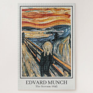 The Scream (1893) by Edvard Munch Jigsaw Puzzle