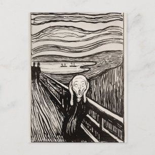 The Scream (1895) by Edvard Munch Postcard