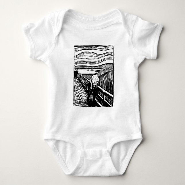 The Scream Baby Bodysuit (Front)