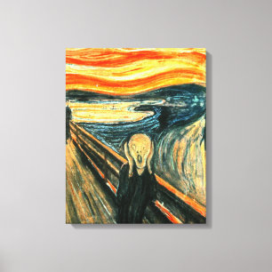 The Scream by Edvard Munch Canvas Print