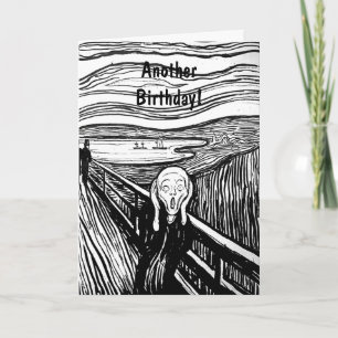 The Scream by Edvard Munch Card