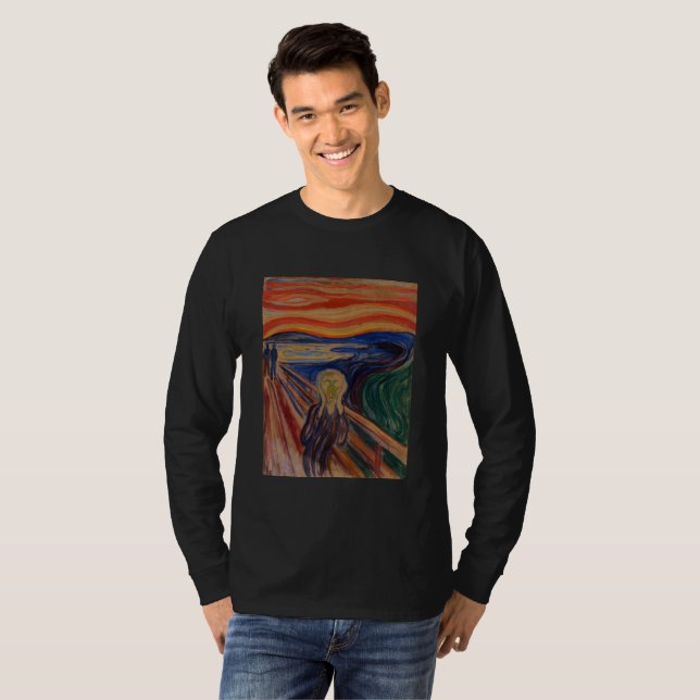 The Scream by Edvard Munch – Iconic Art T-Shirt (Front Full)