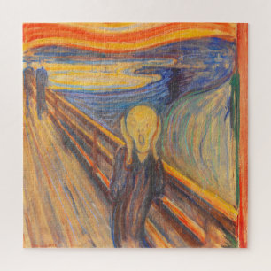 The Scream by Edvard Munch Jigsaw Puzzle