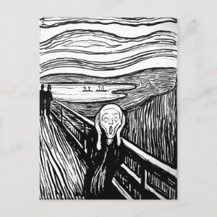 The Scream by Edvard Munch Postcard