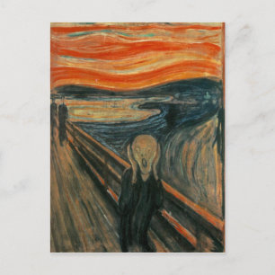 The Scream by Edvard Munch Postcard