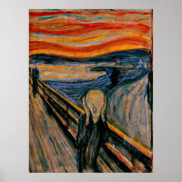 The Scream by Edvard Munch 
