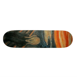 The Scream by Edvard Munch Skateboard