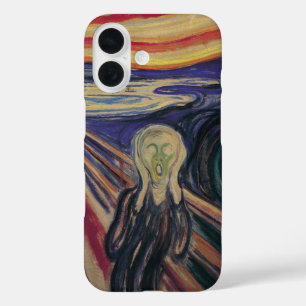 The Scream by Edvard Munch, Vintage Expressionism iPhone 16 Case