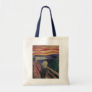 The Scream by Edvard Munch, Vintage Expressionism Tote Bag
