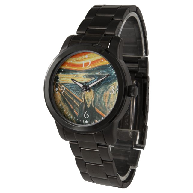 The Scream by Edvard Munch Watch (Angled)