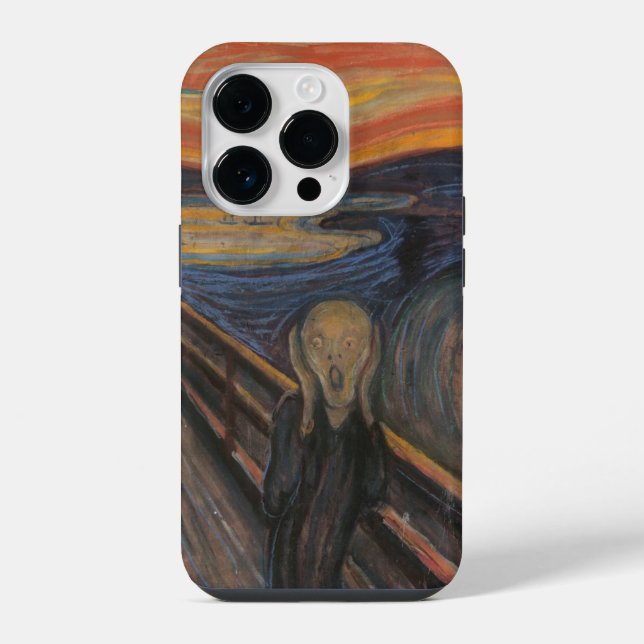 The Scream by Munch iPhone Case (Back)