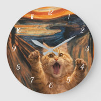 The Scream Cat Parody Art