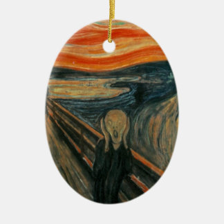 The Scream - Edvard Munch Ceramic Tree Decoration